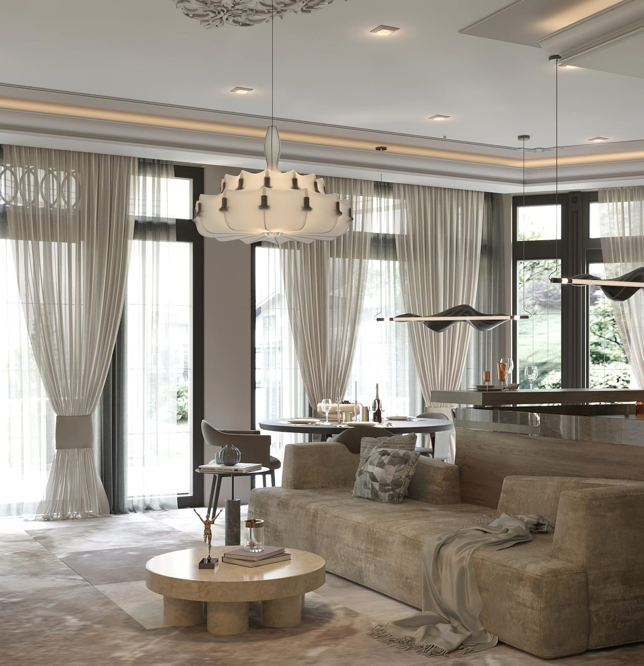 A calm, light-filled interior
